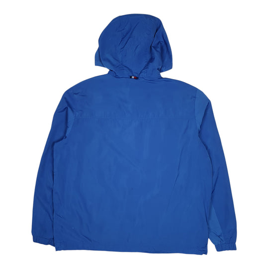 Mens Blue Tommy Hilfiger  Hoodie Coat