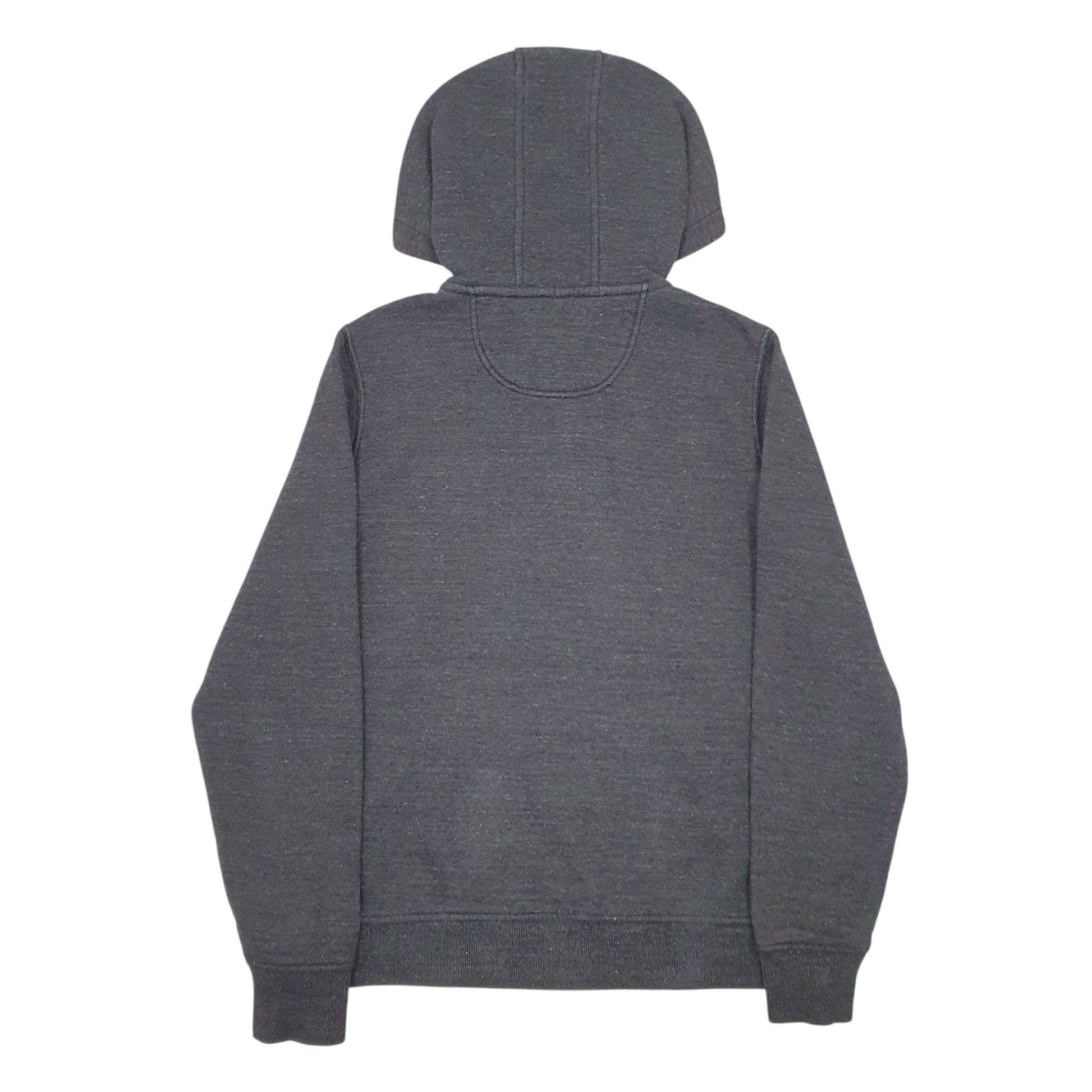 Womens Grey Carhartt Relaxed Fit Quarter Zip Jumper