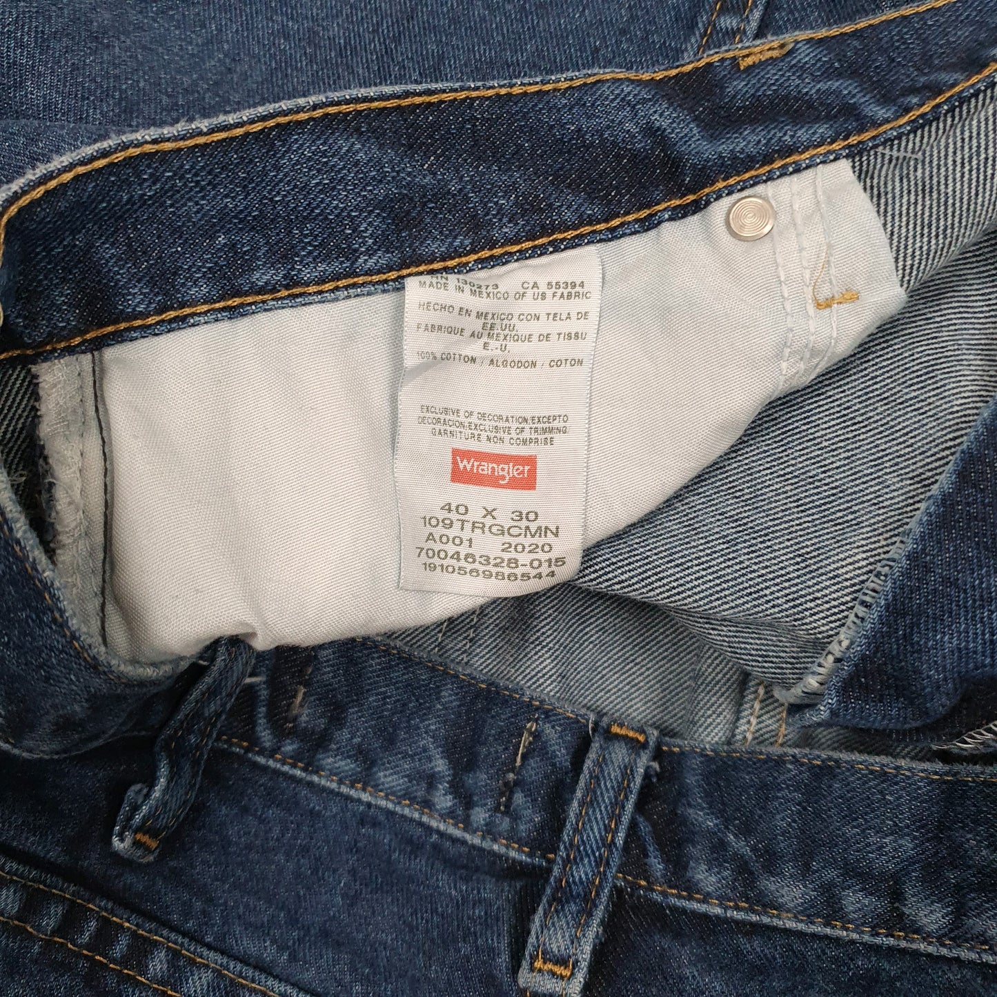 Mens Blue Wrangler   Jeans