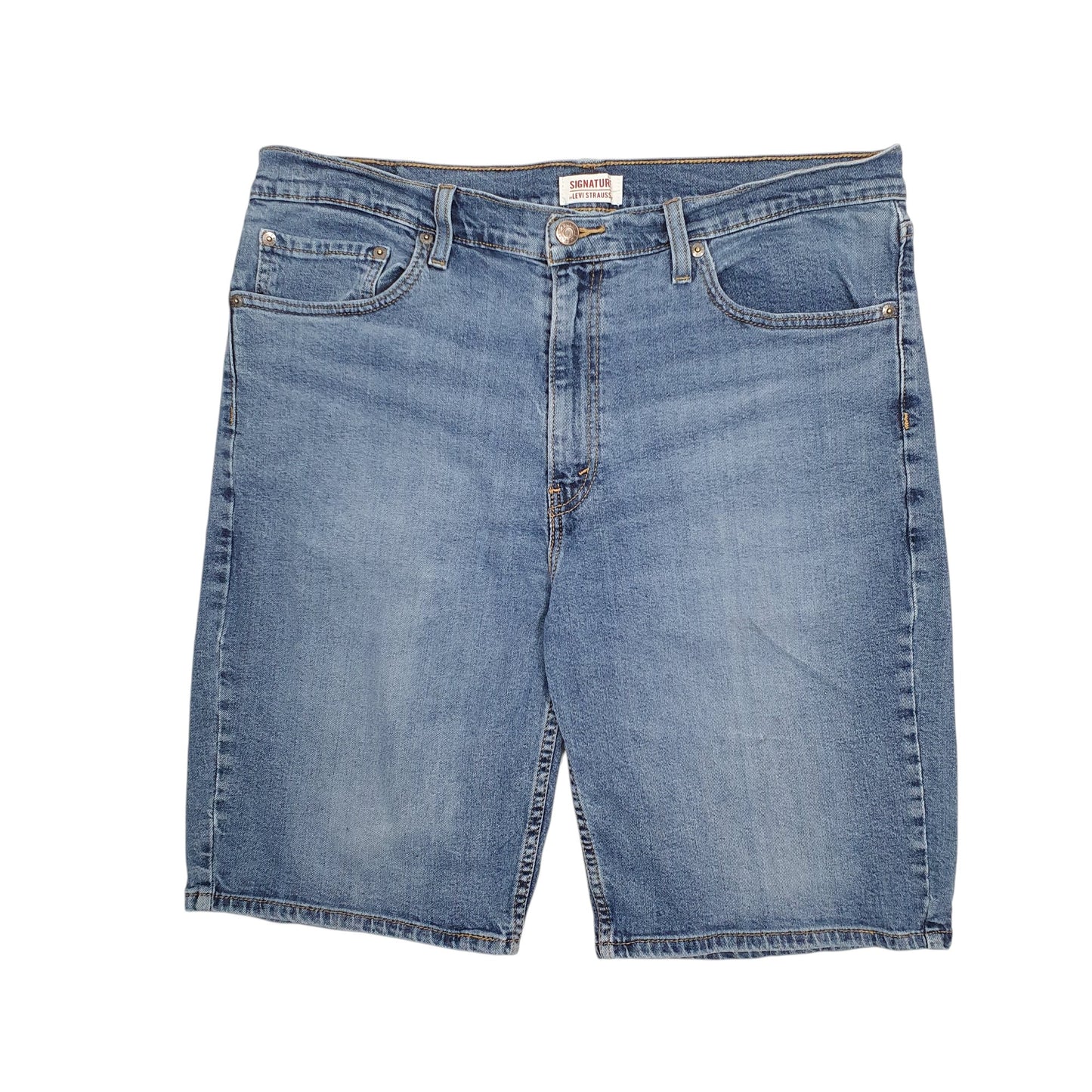 Mens Blue Levis Signature Denim Shorts