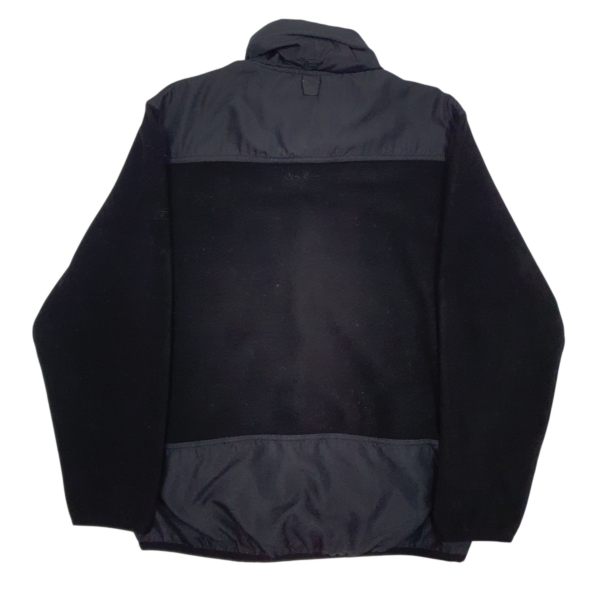 Womens Black Reebok Hooded Full Zip Jumper