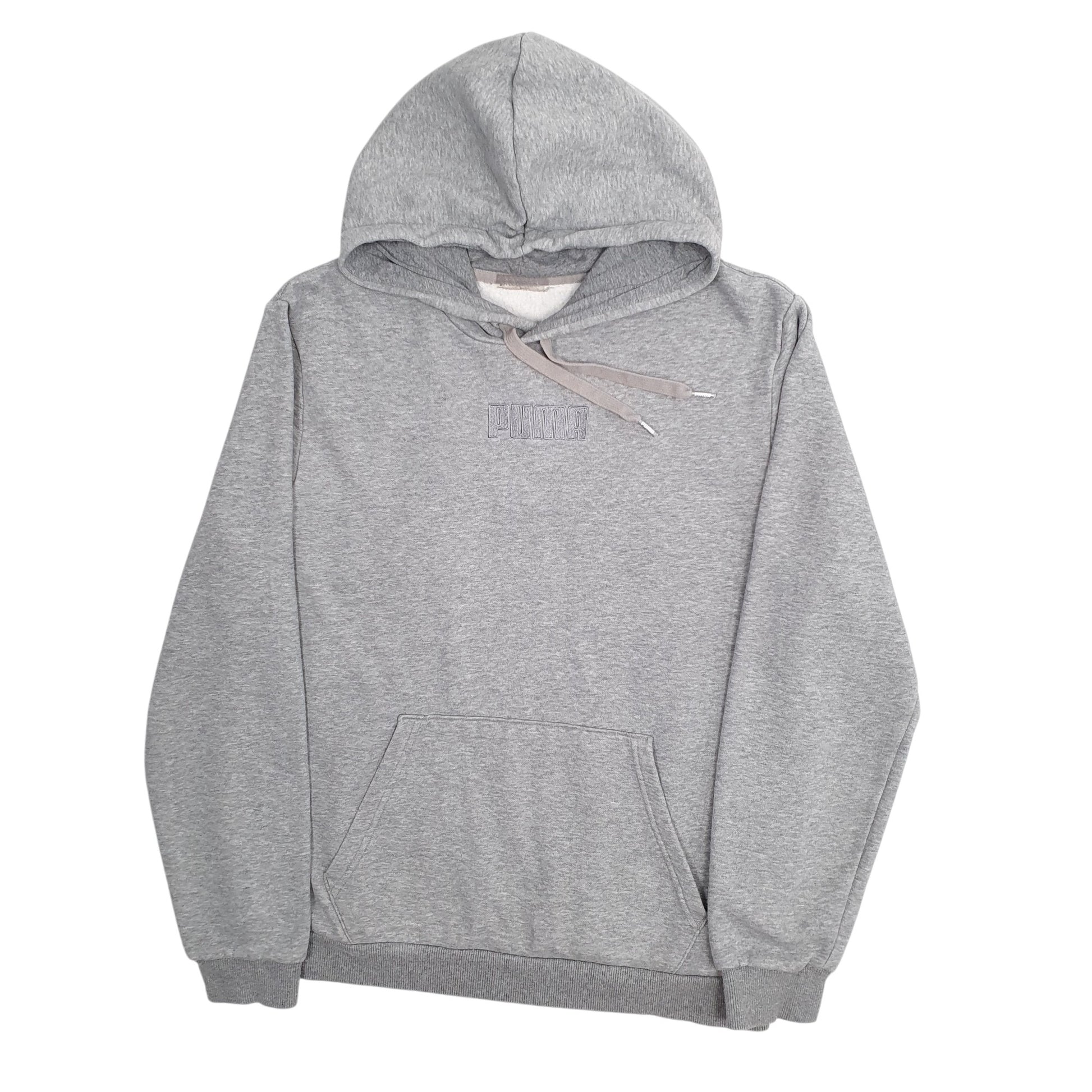 Mens Grey Puma  Hoodie Jumper