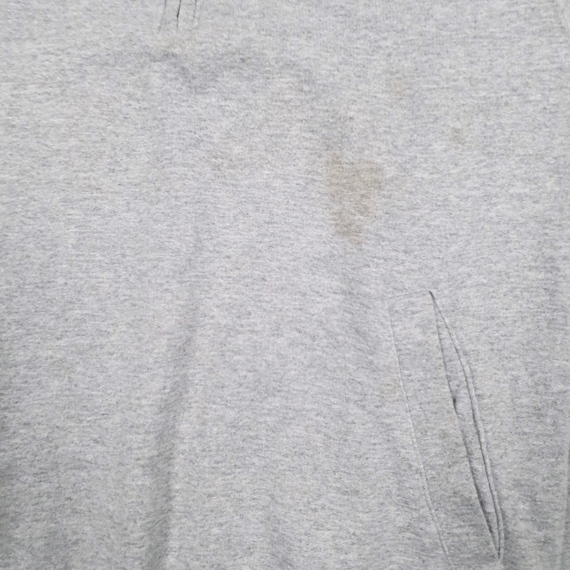 Mens Grey Champion  Quarter Zip Jumper