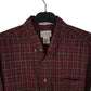 Mens Burgundy L.L.Bean   Shirt