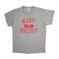 Mens Grey Russell Athletic Single Stitch Vintage 90s Manty Short Sleeve T Shirt