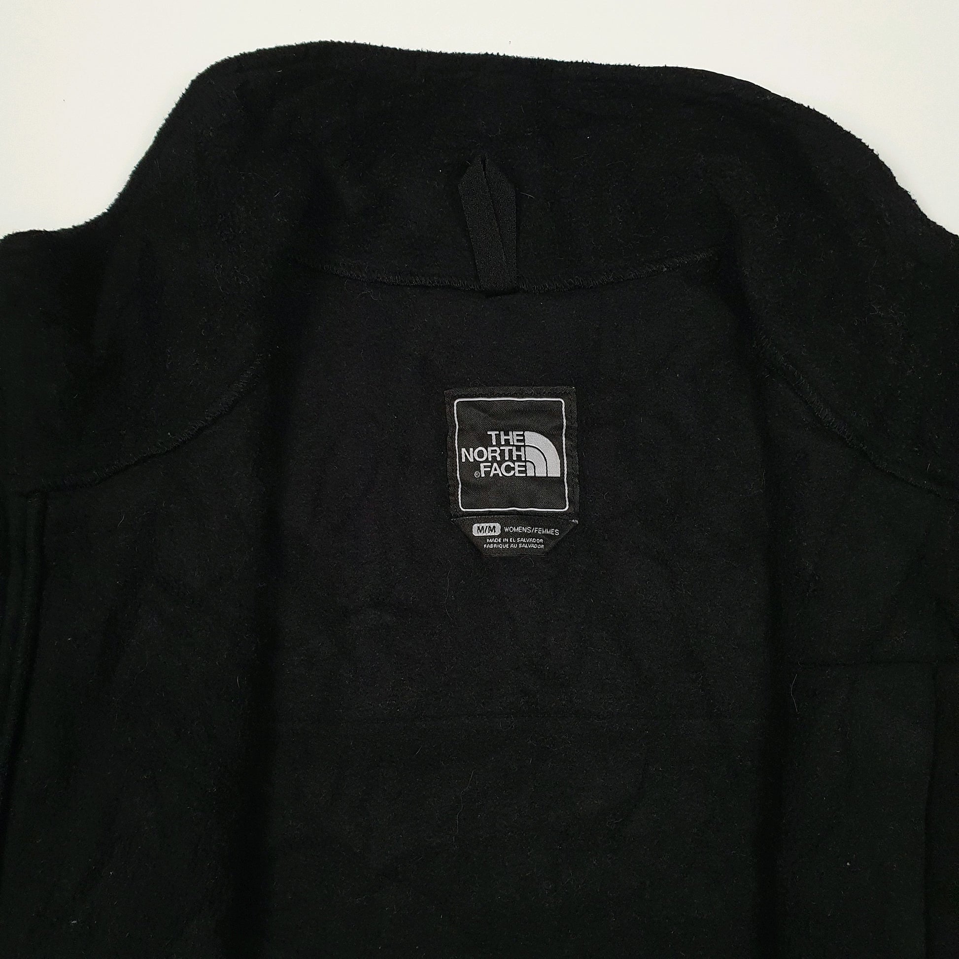 Womens Black The North Face Denali Full Zip Jumper