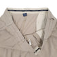 Mens Beige Polo Ralph Lauren Vintage 90s Pleated  Trousers