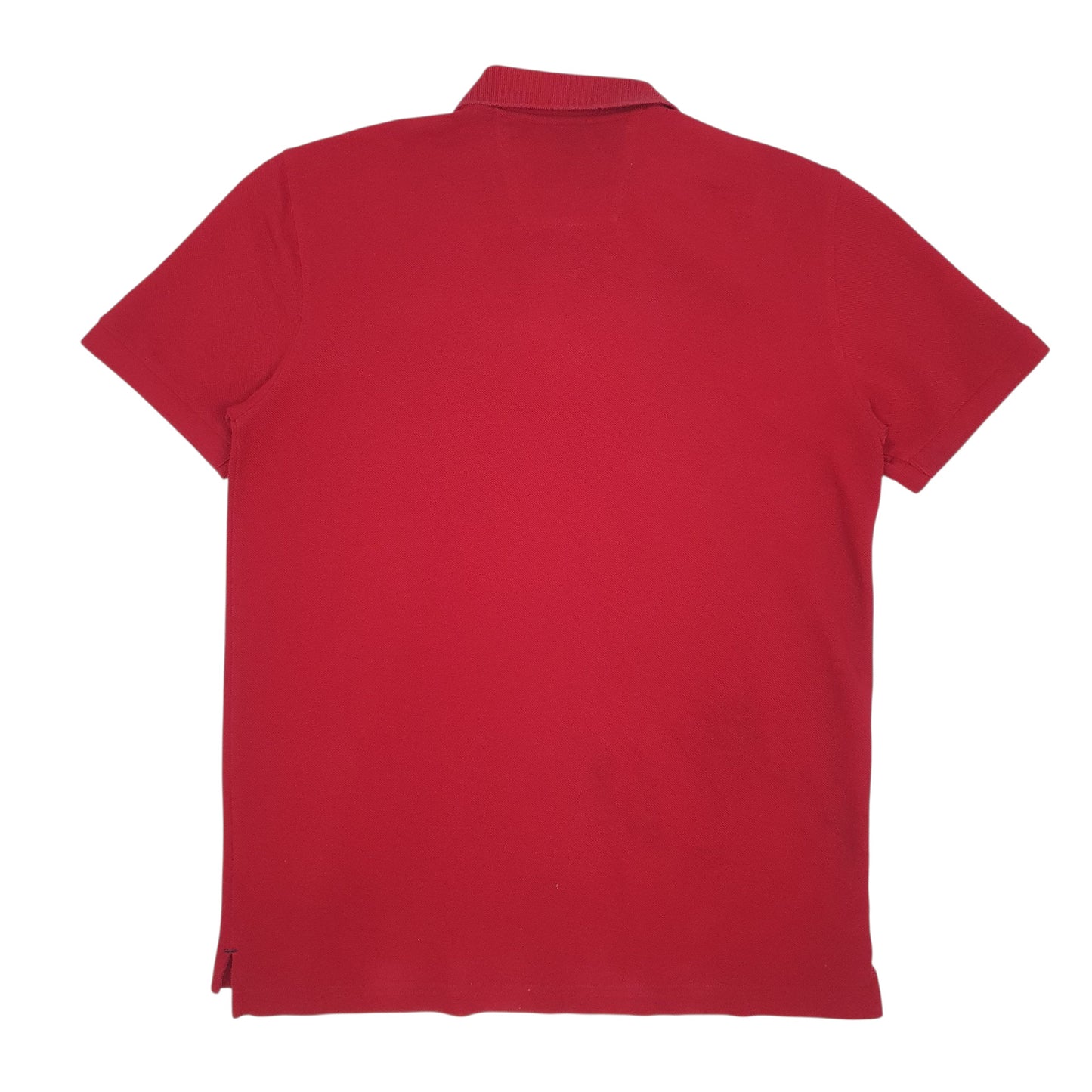 Mens Red Nautica Slim Fit  Polo Shirt