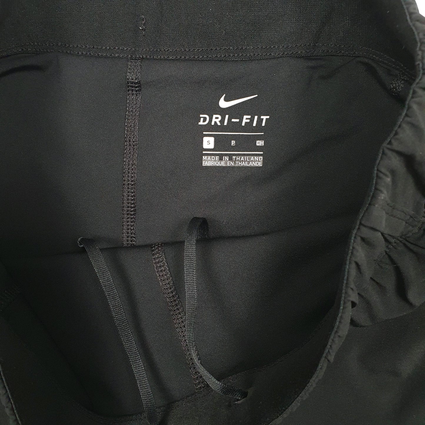 Womens Black Nike 2 in 1 Flex Dri Fit Running Gym  Shorts