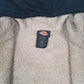 Mens Black Dickies Sherpa Lined Hoodie Active Jacket Full Zip Jumper