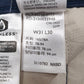 Mens Navy Levis   Trousers