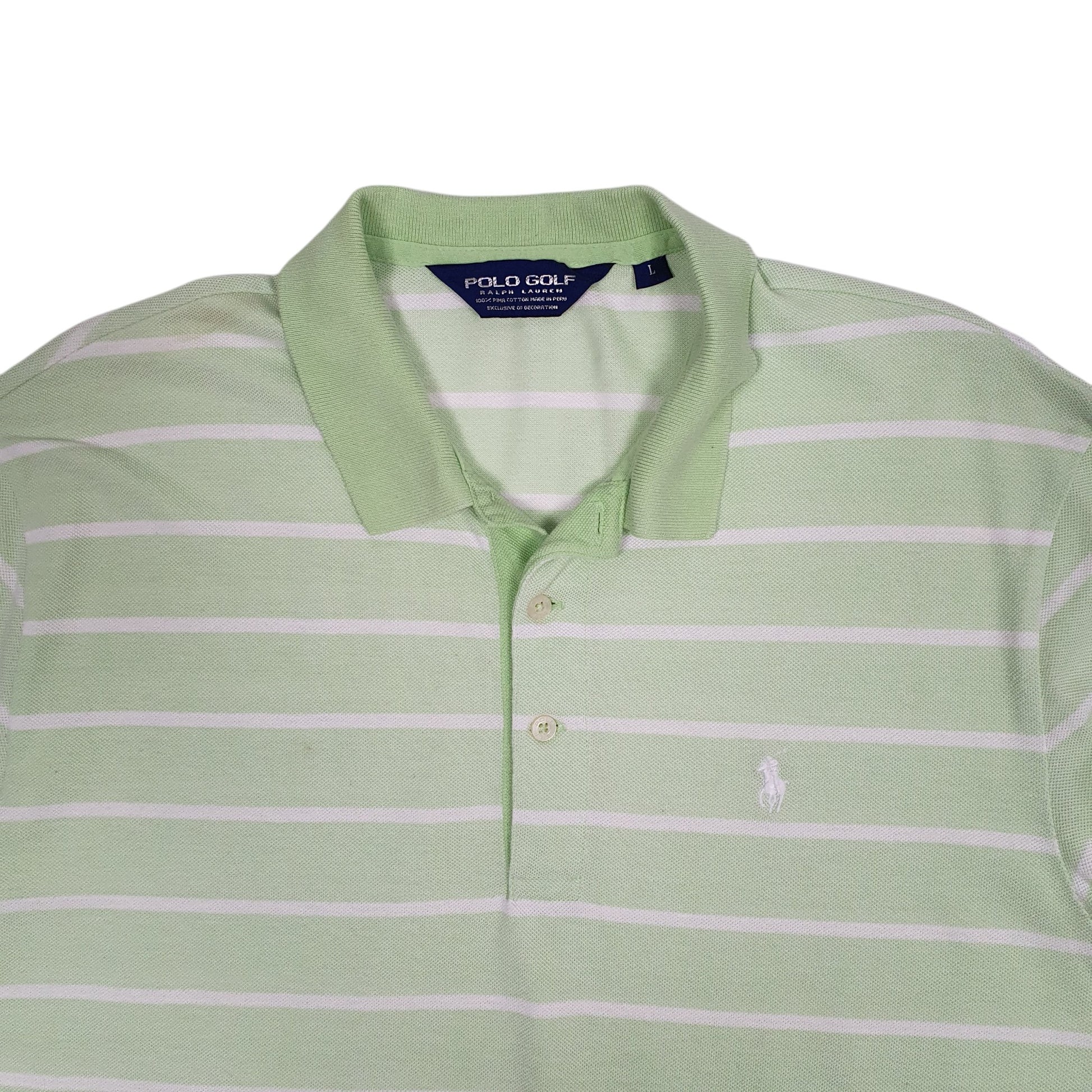 Mens Green Polo Ralph Lauren Golf  Polo Shirt