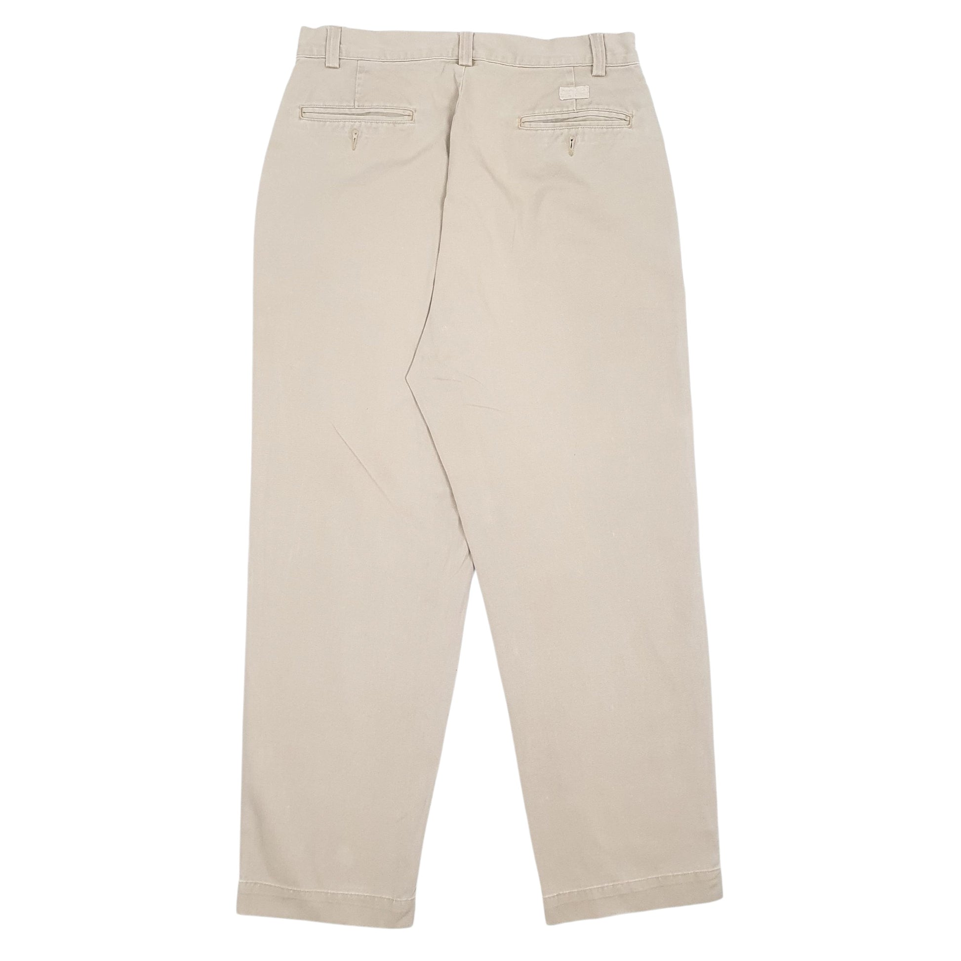 Mens Beige Polo Ralph Lauren Philip Pant 90s  Trousers