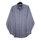 Mens Purple Ralph Lauren Herringbone Long Sleeve Shirt