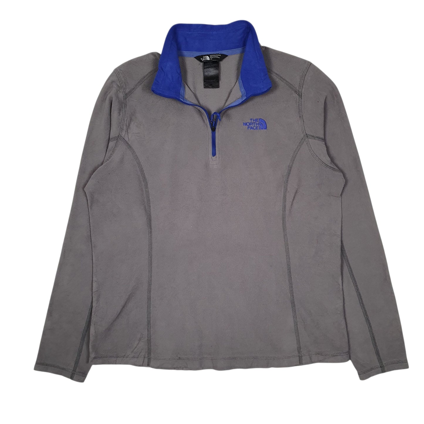 Womens Grey The North Face  Quarter Zip Jumper