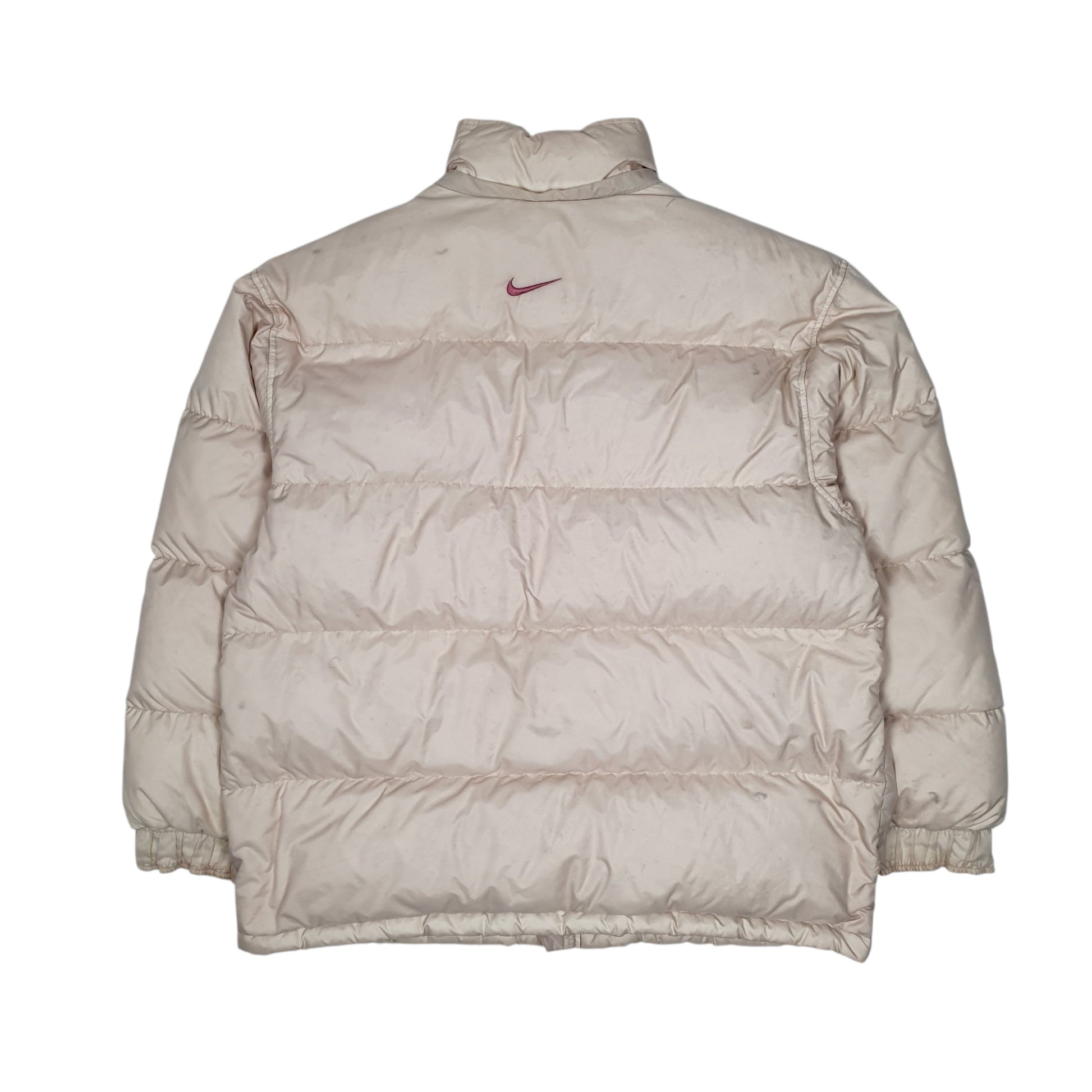 Mens Cream Nike Vintage 2000s  Coat