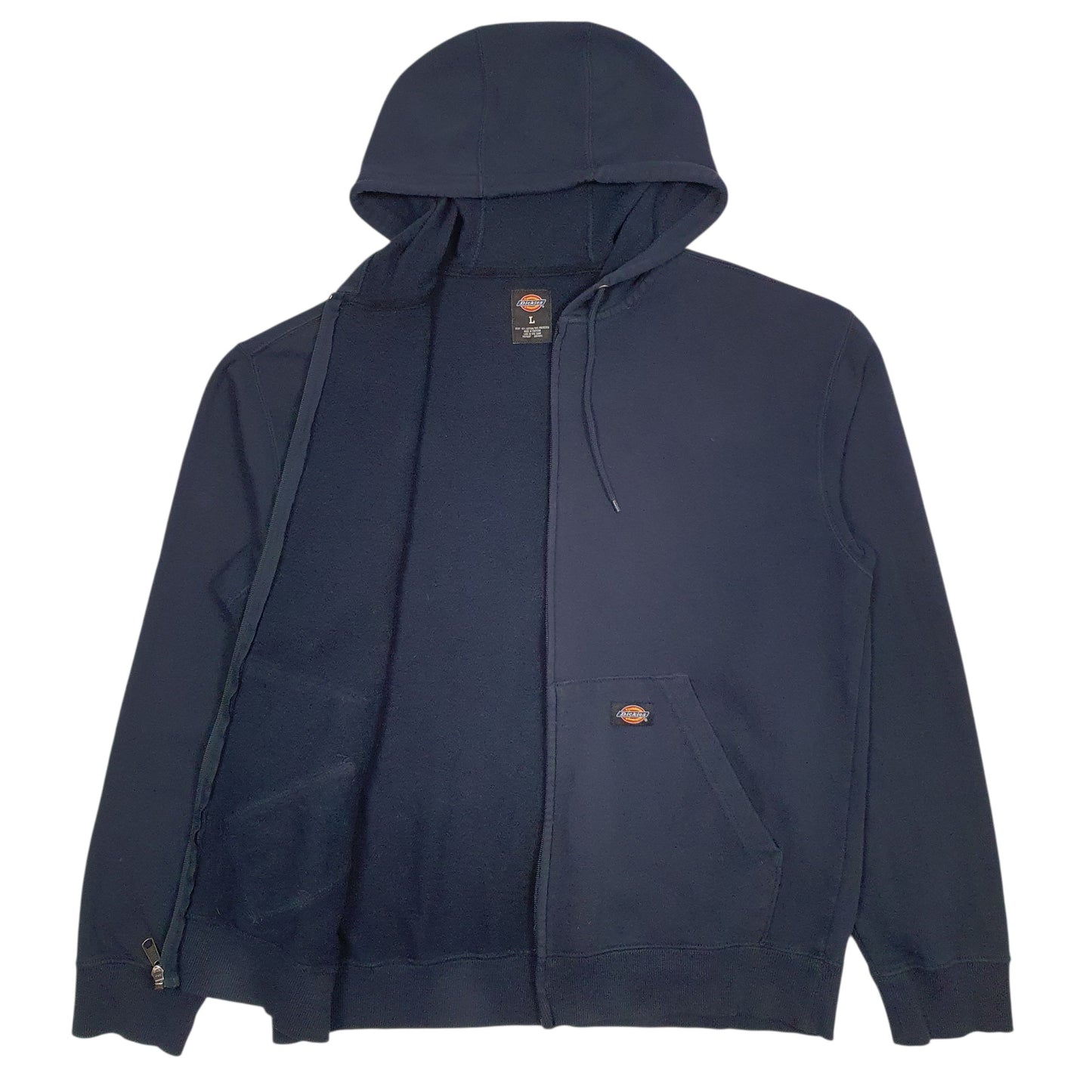 Mens Navy Dickies  Full Zip Jumper