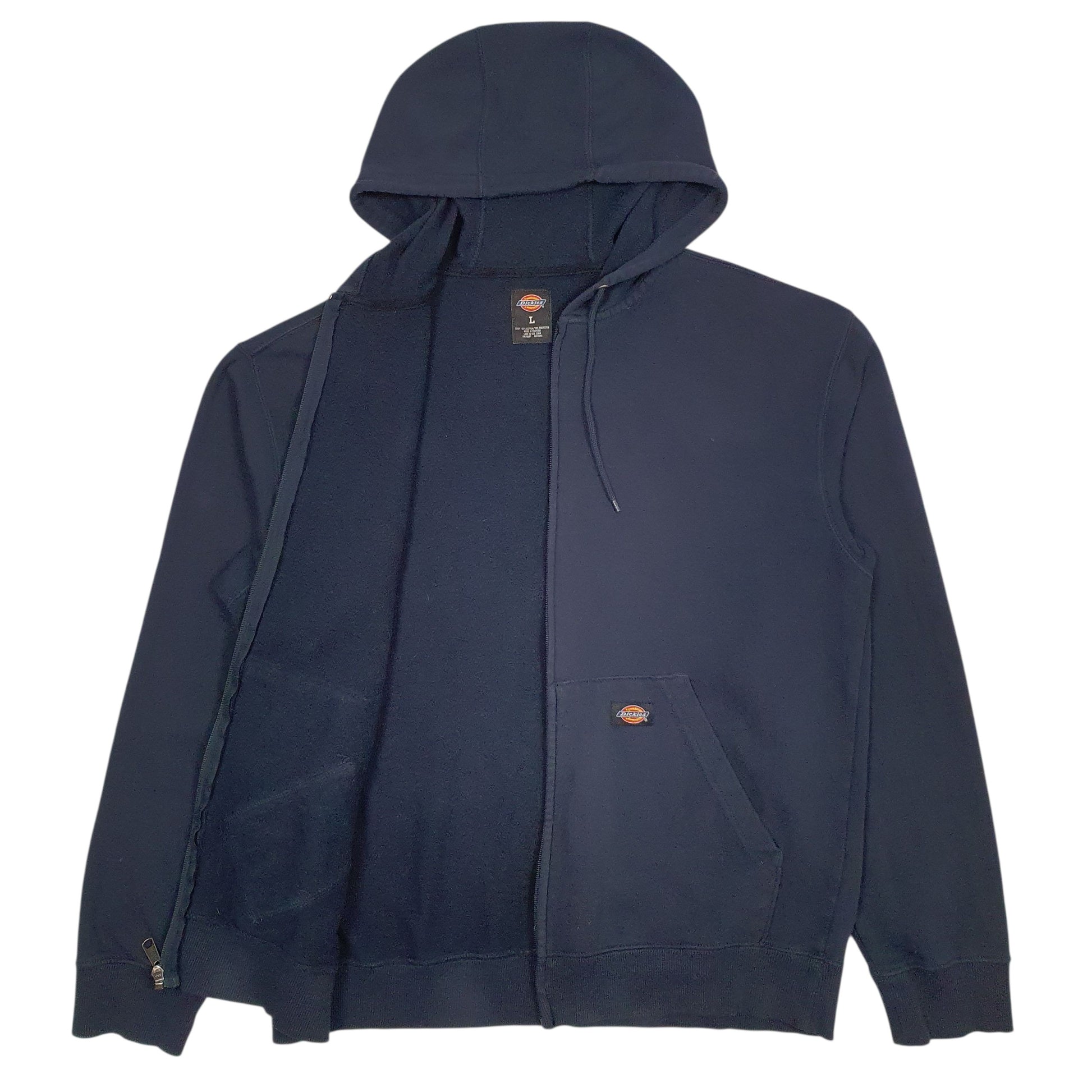 Mens Navy Dickies  Full Zip Jumper