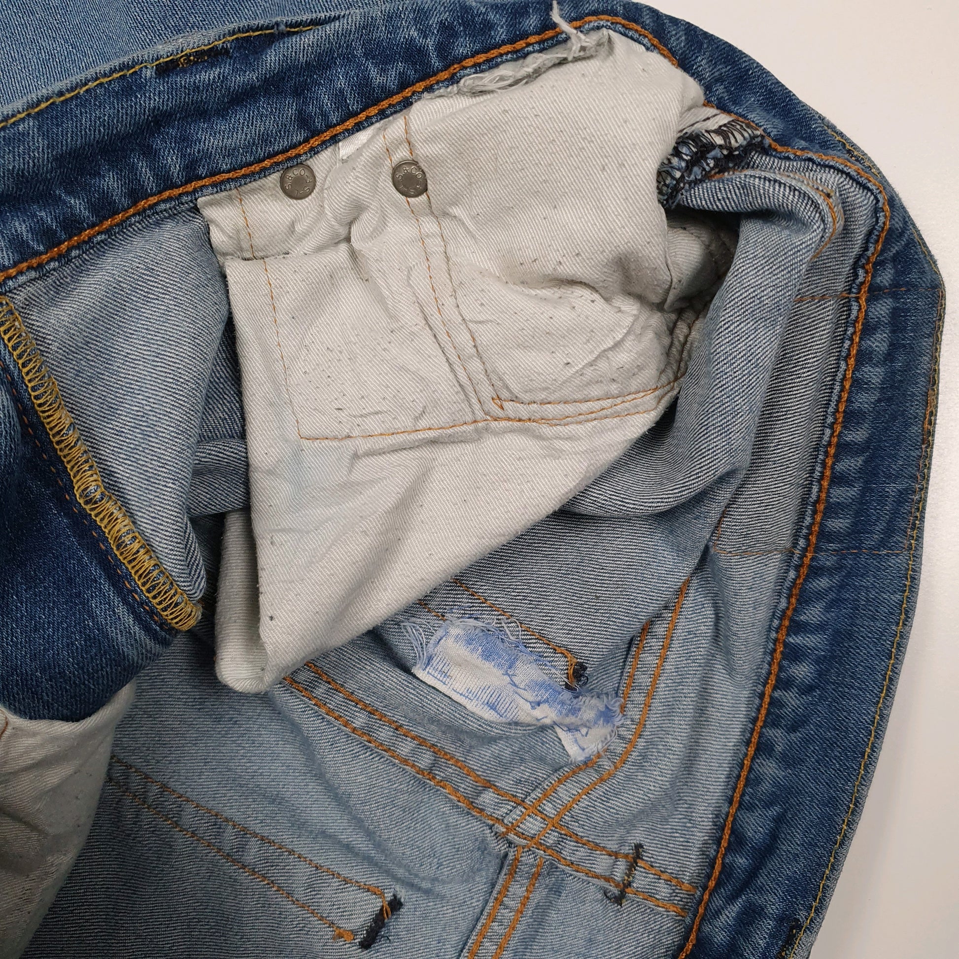 Mens Blue Levis   Jeans