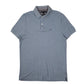 Mens Blue Tommy Hilfiger Custom Fit Short Sleeve Polo Shirt