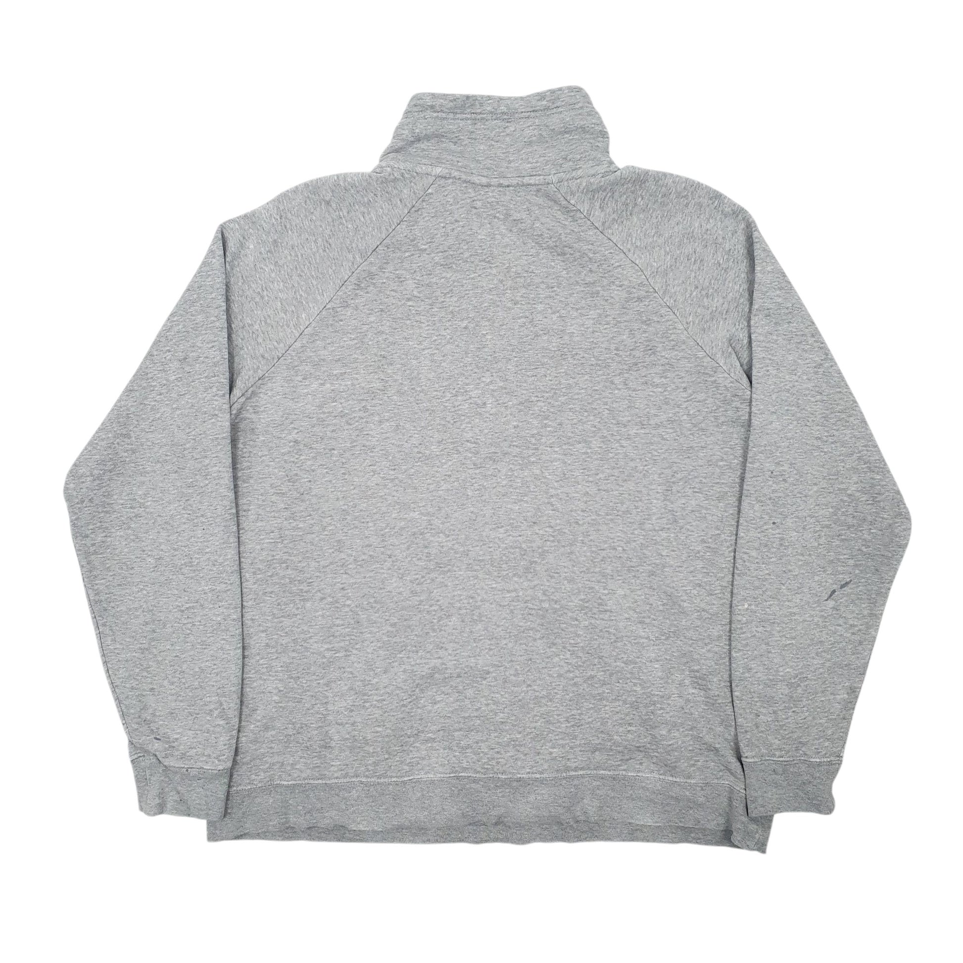 Mens Grey Nike  Quarter Zip Jumper