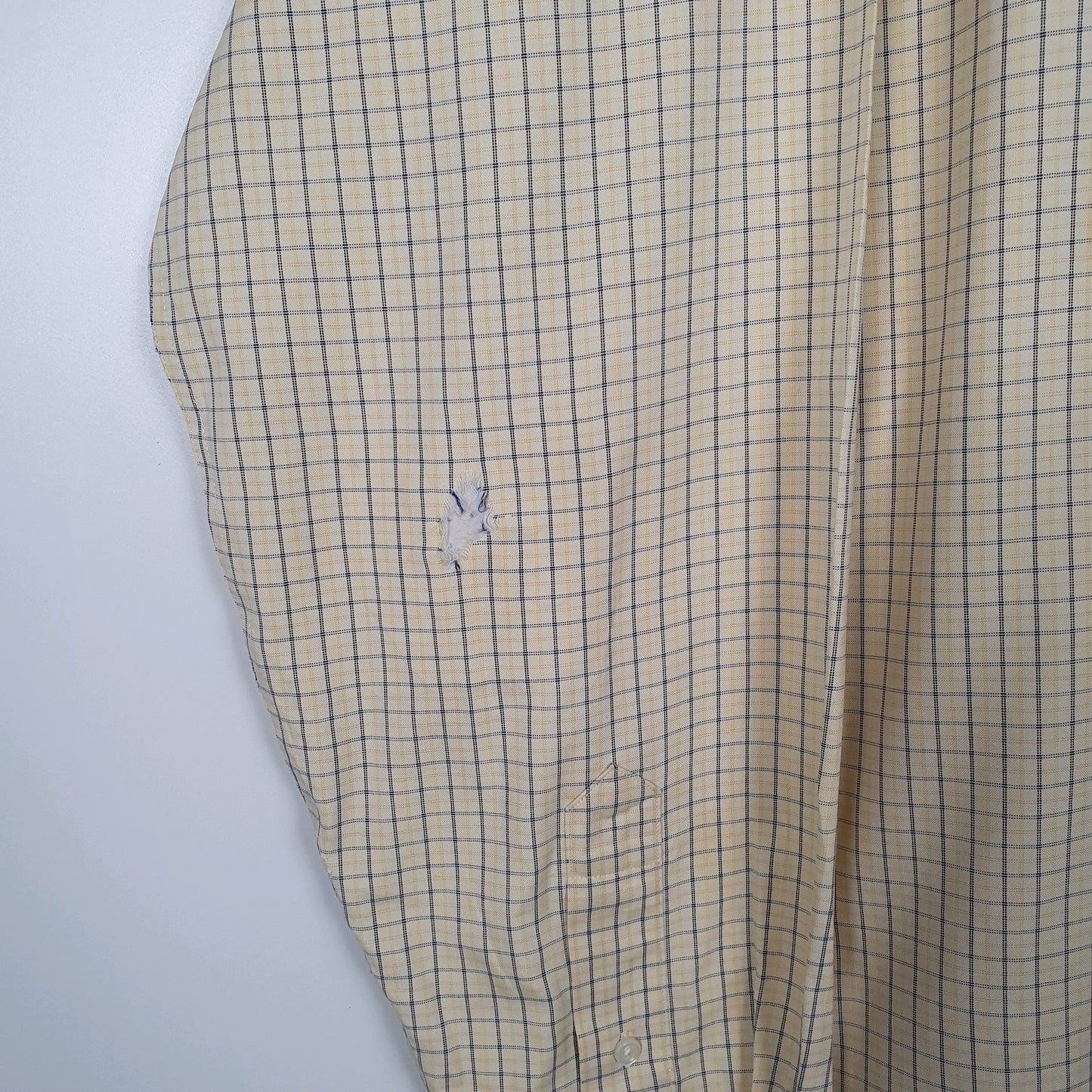 Mens Yellow L.L.Bean Tall  Shirt