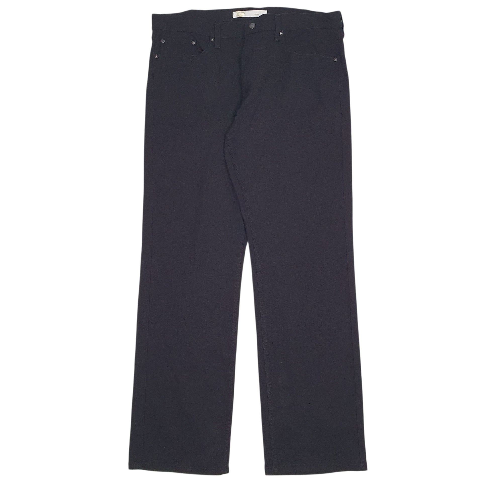 Mens Black Levis  Signature JeansW38 L34