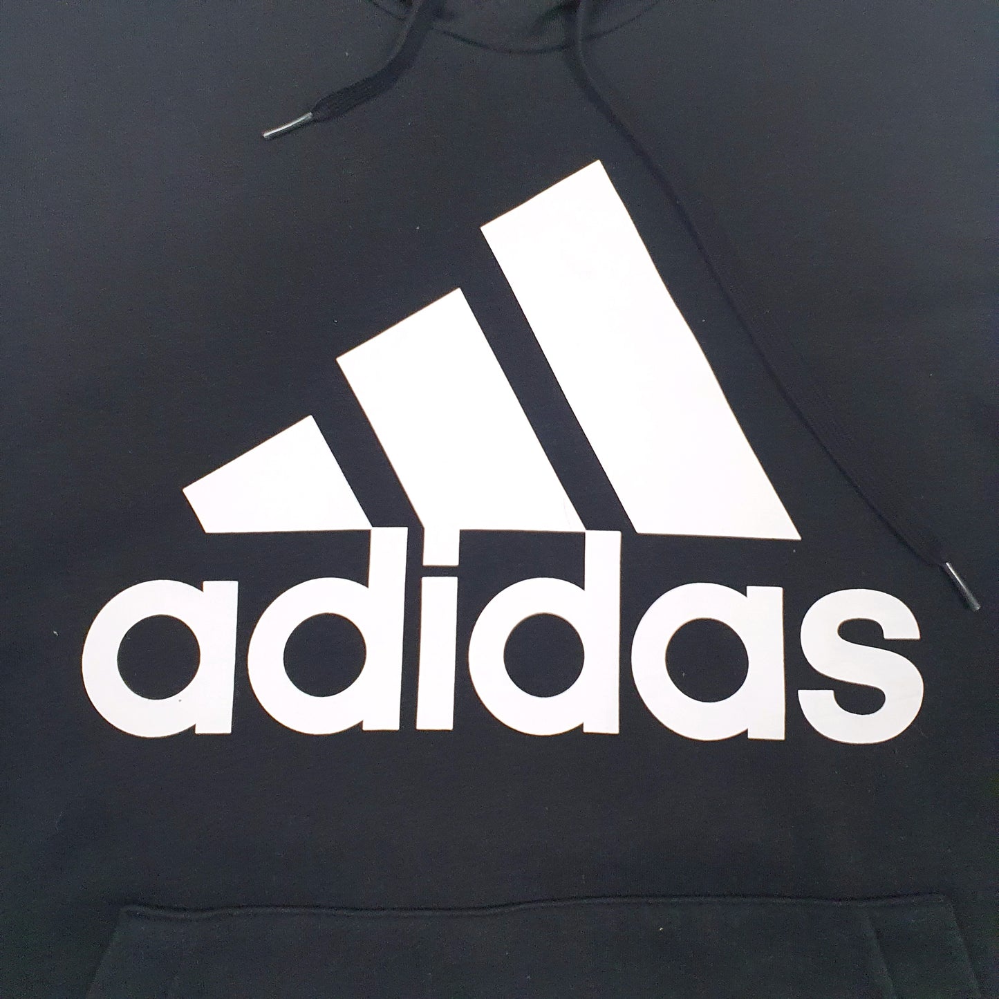 Mens Black Adidas  Hoodie Jumper
