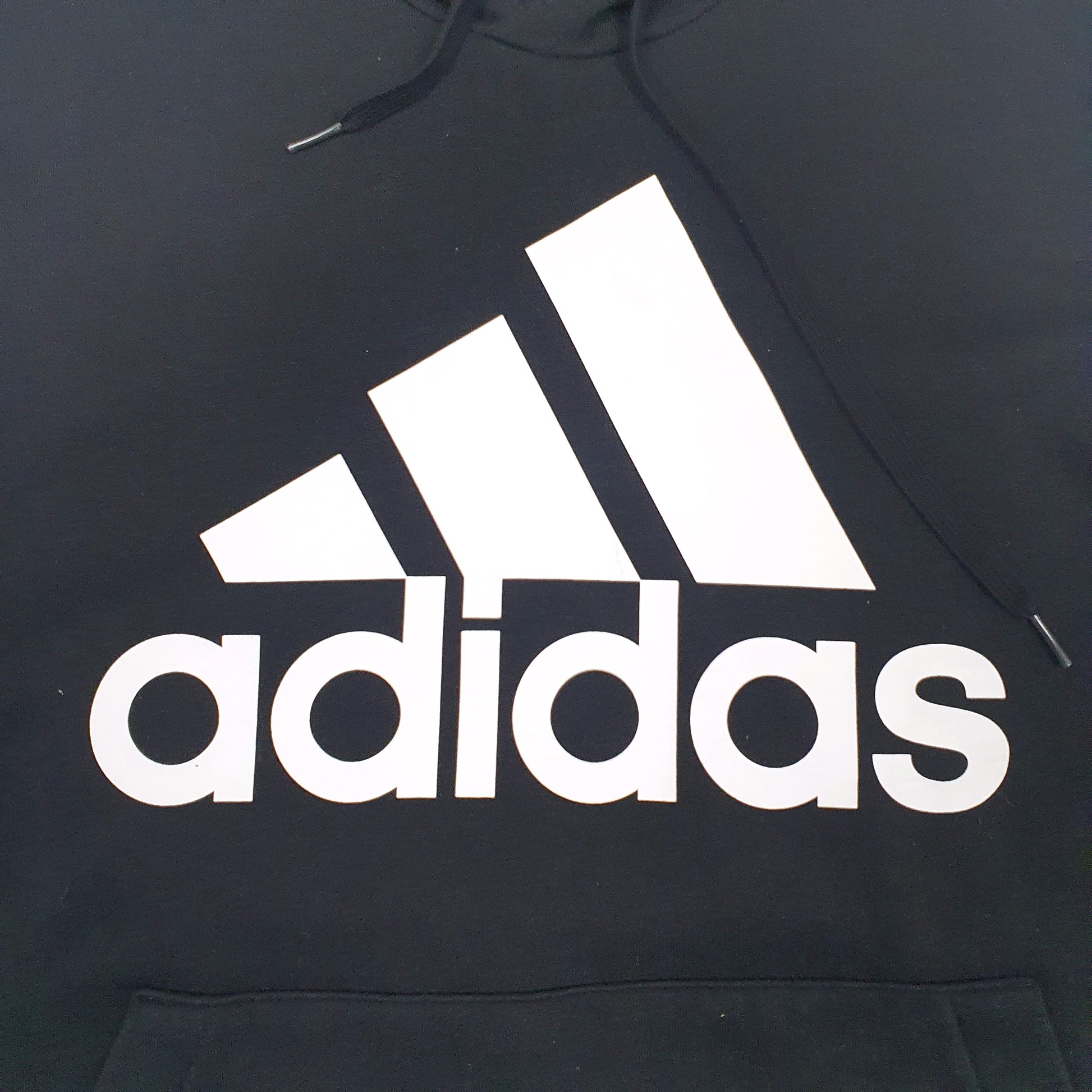 Mens Black Adidas  Hoodie Jumper