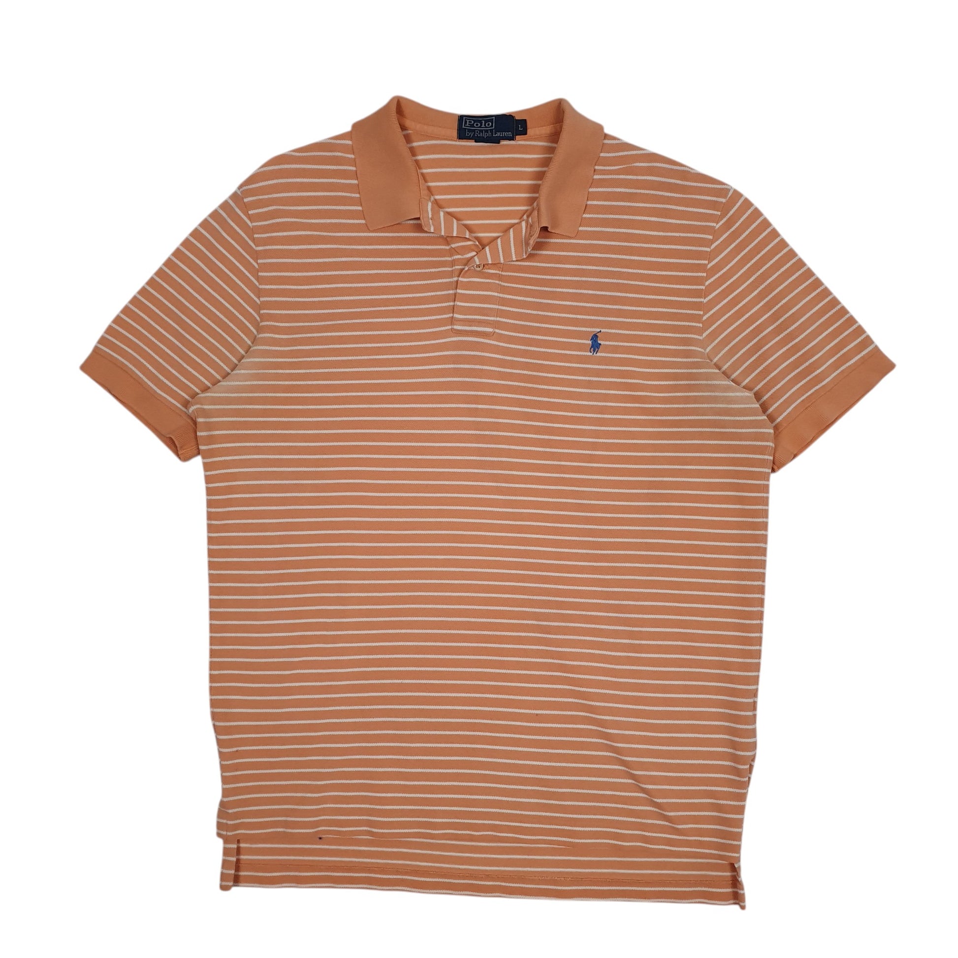 Mens Orange Polo Ralph Lauren  Short Sleeve Polo Shirt