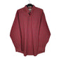 Mens Red L.L.Bean  Long Sleeve Shirt