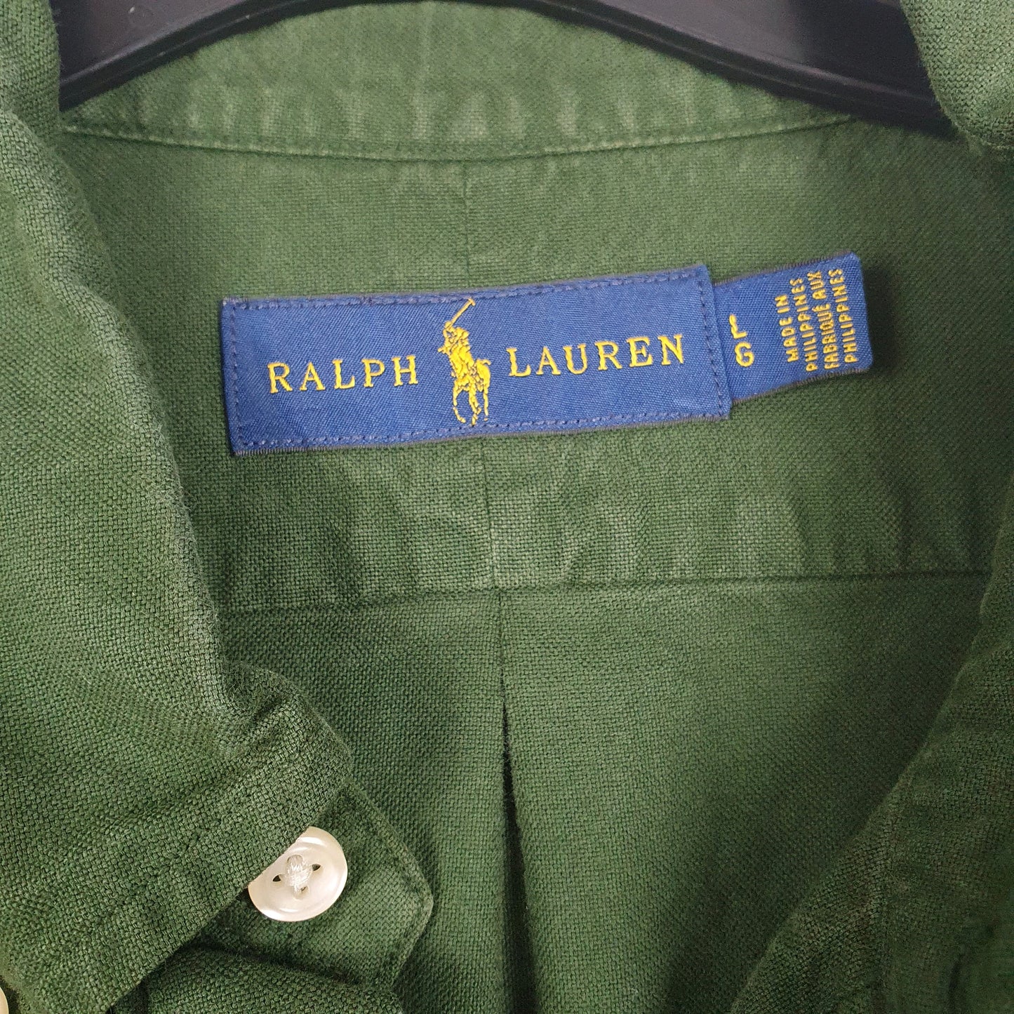 Mens Green Ralph Lauren   Shirt