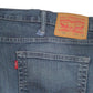 Mens Blue Levis  Crewneck Jeans