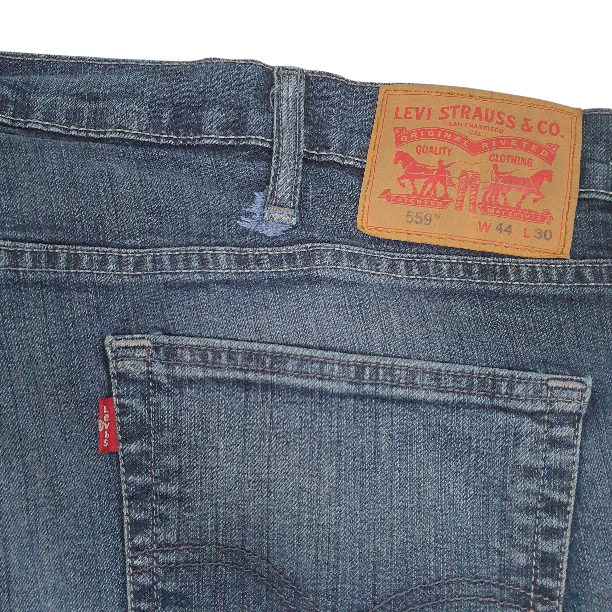 Mens Blue Levis  Crewneck Jeans