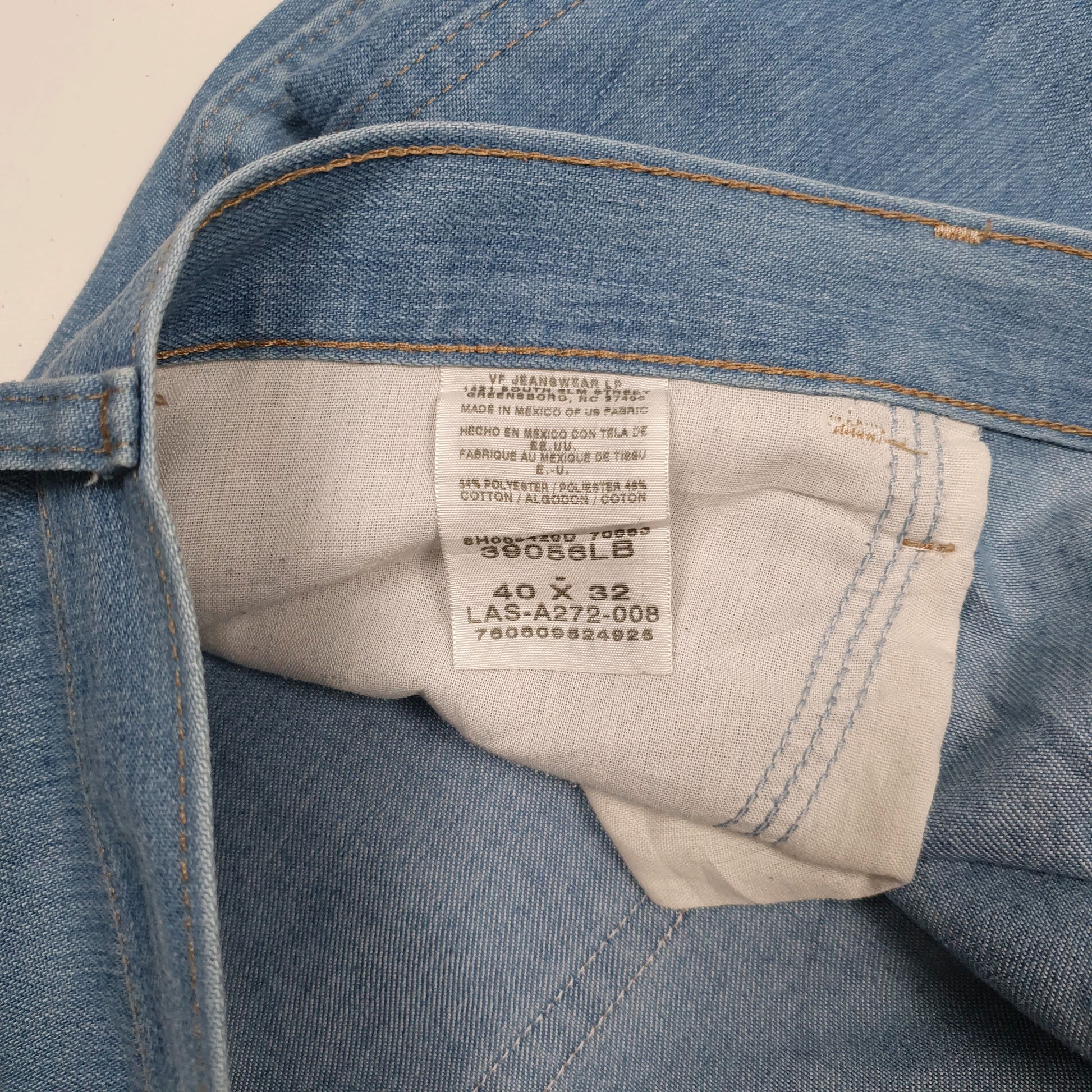 Mens Blue Wrangler Lightweight  Jeans