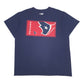 Mens Navy NFL Houstons Texans Short Sleeve T Shirt