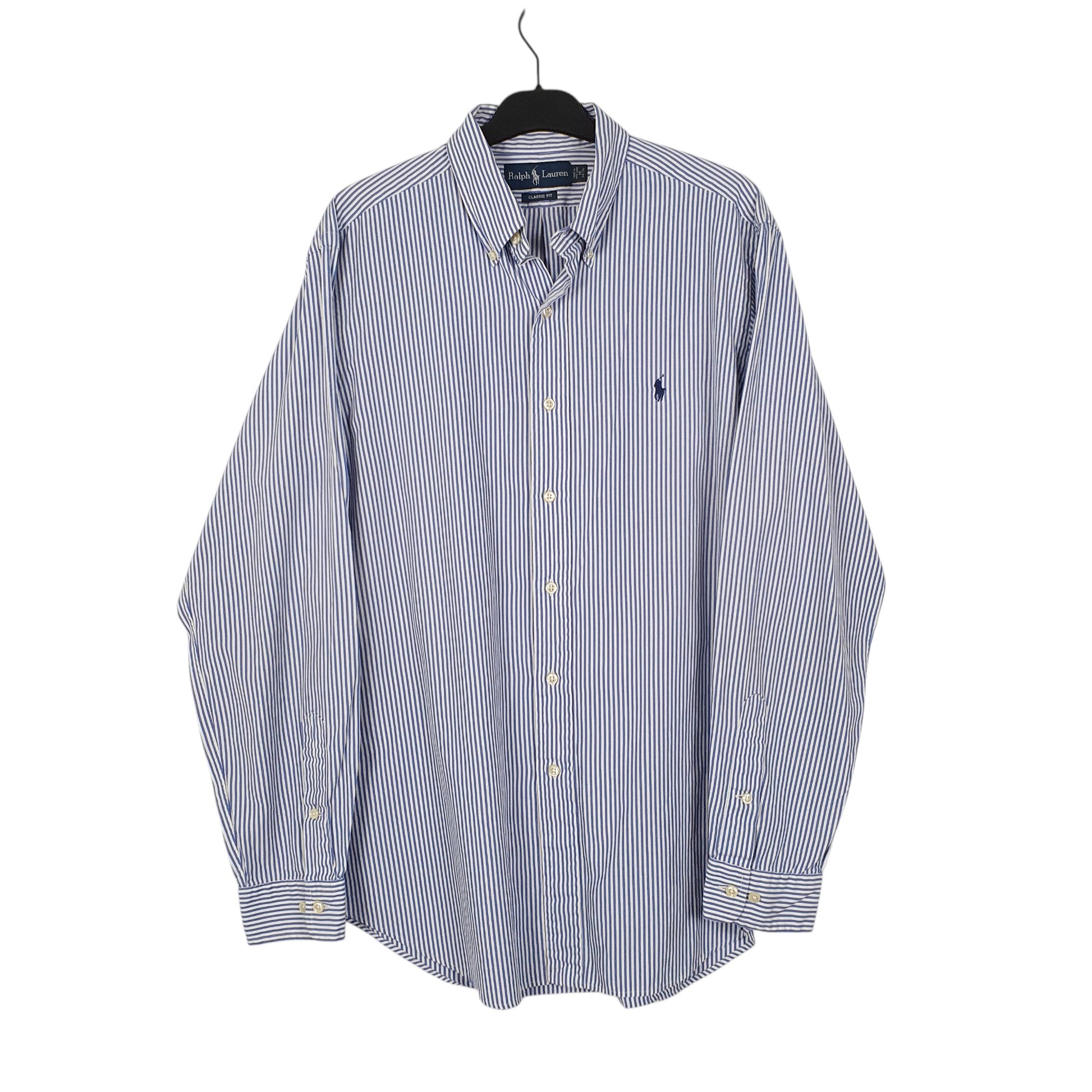 Mens Blue Ralph Lauren  Long Sleeve Shirt
