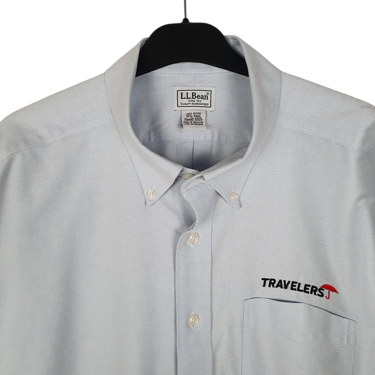 Mens Blue L.L.Bean   Shirt