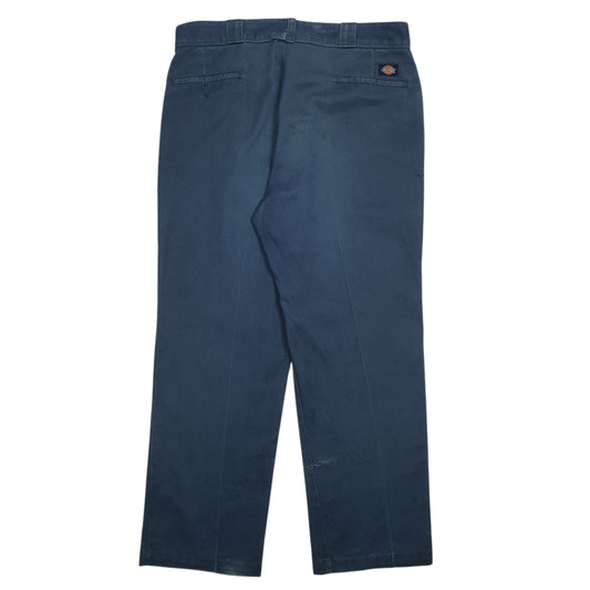 Mens Blue Dickies Workwear  Trousers