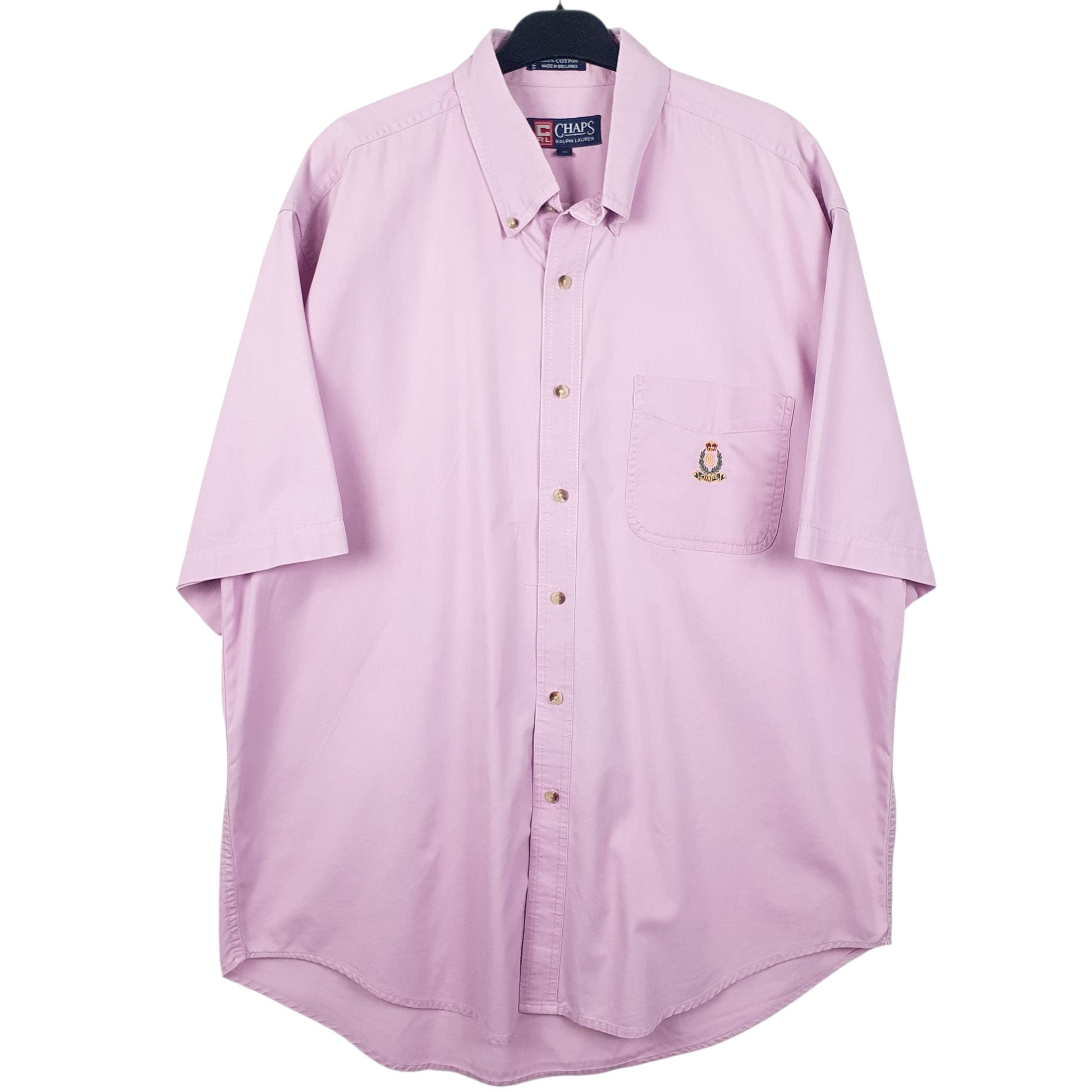 Mens Pink Ralph Lauren  Short Sleeve Shirt