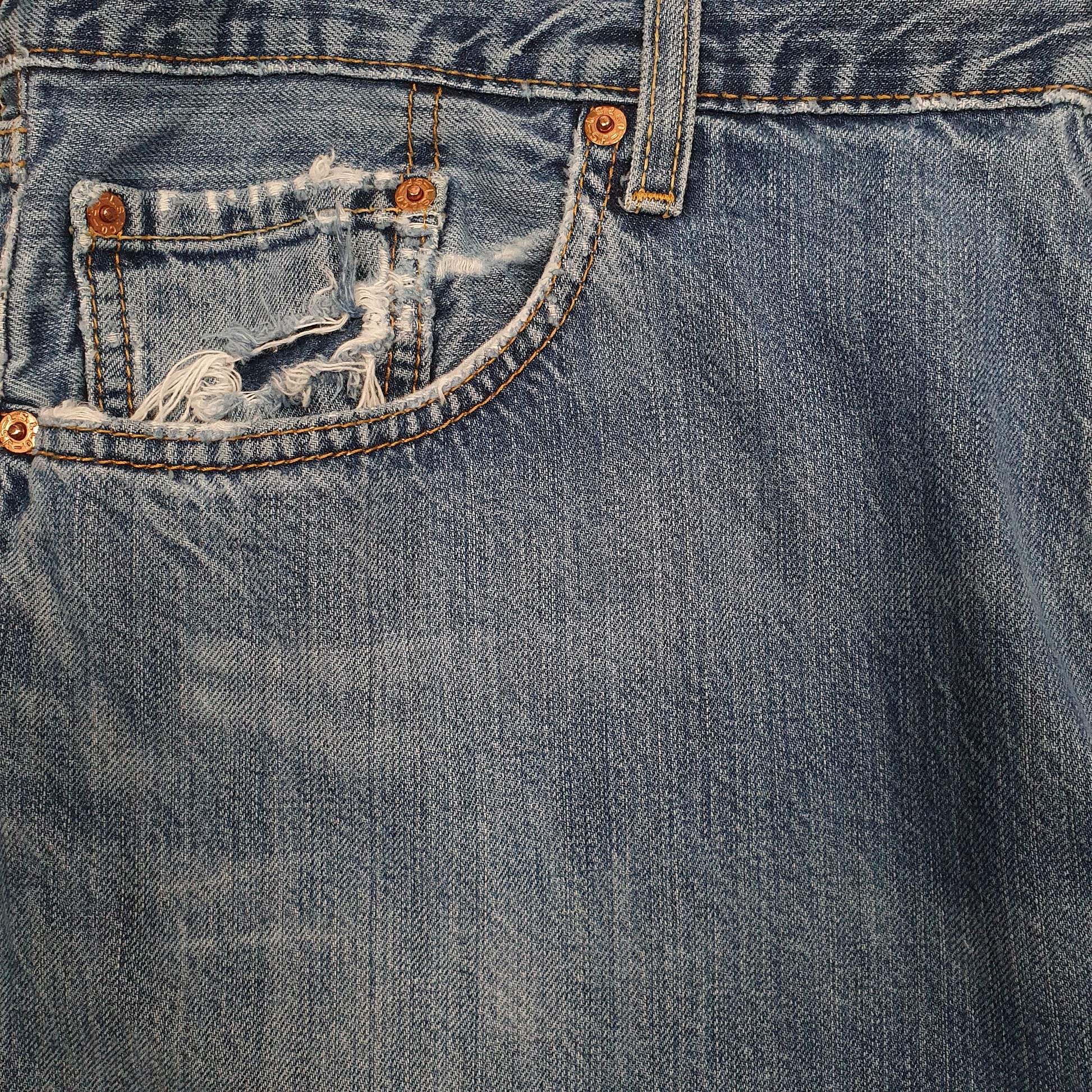 Mens Blue Levis   Jeans