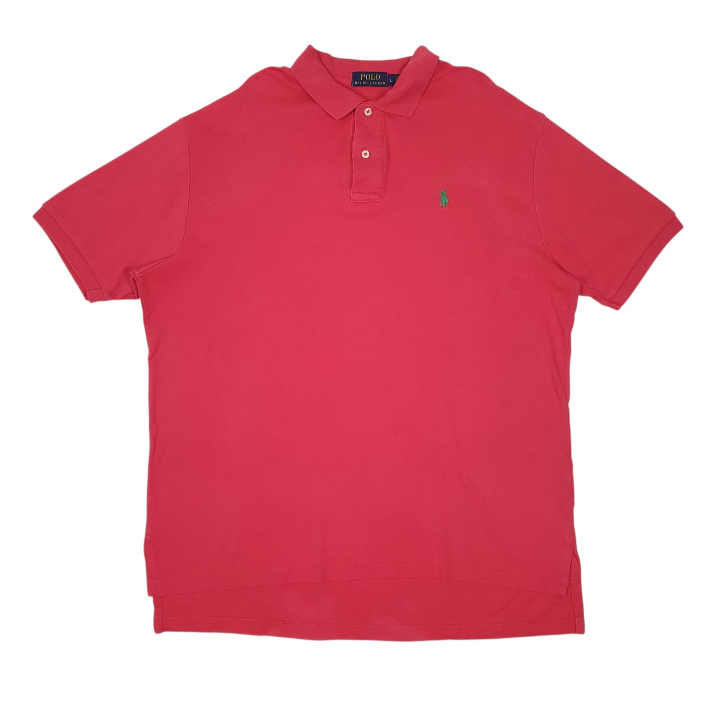 Mens Red Polo Ralph Lauren  Short Sleeve Polo Shirt