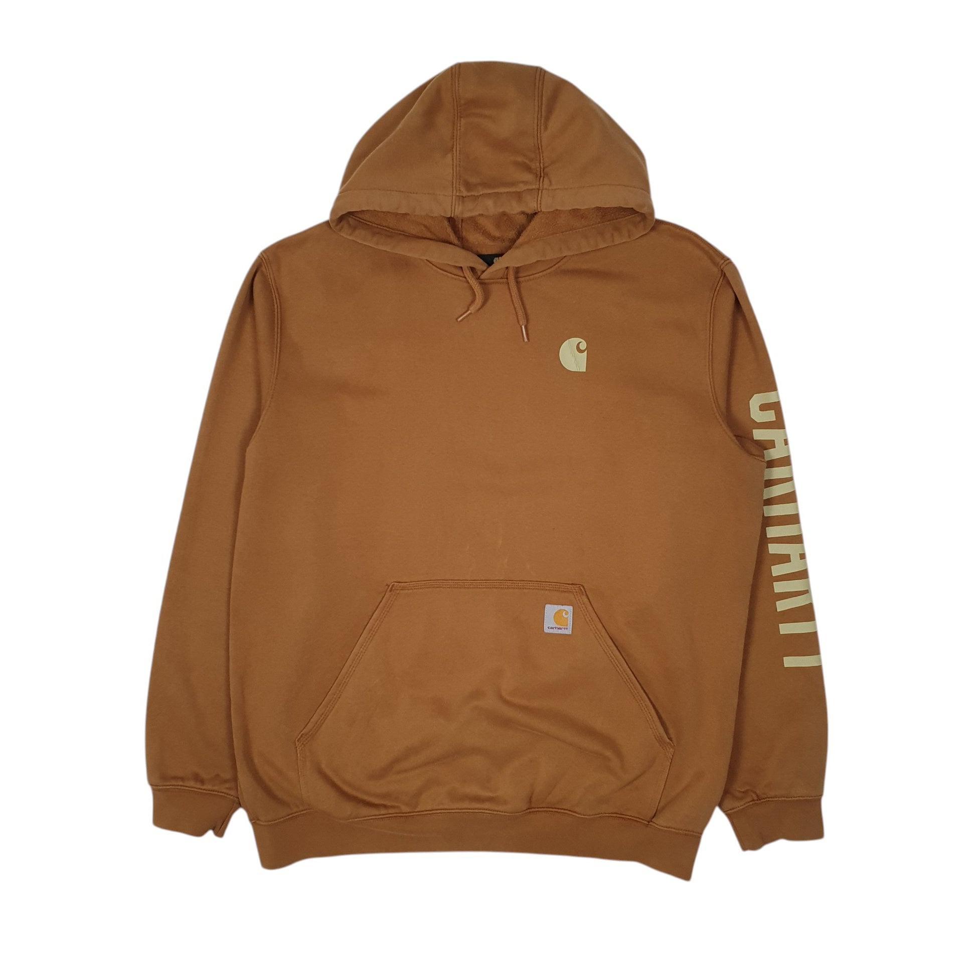 Mens Beige Carhartt  Hoodie Jumper