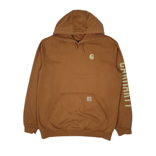 Mens Beige Carhartt  Hoodie Jumper