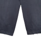 Mens Black Tommy Hilfiger Pleated  Trousers