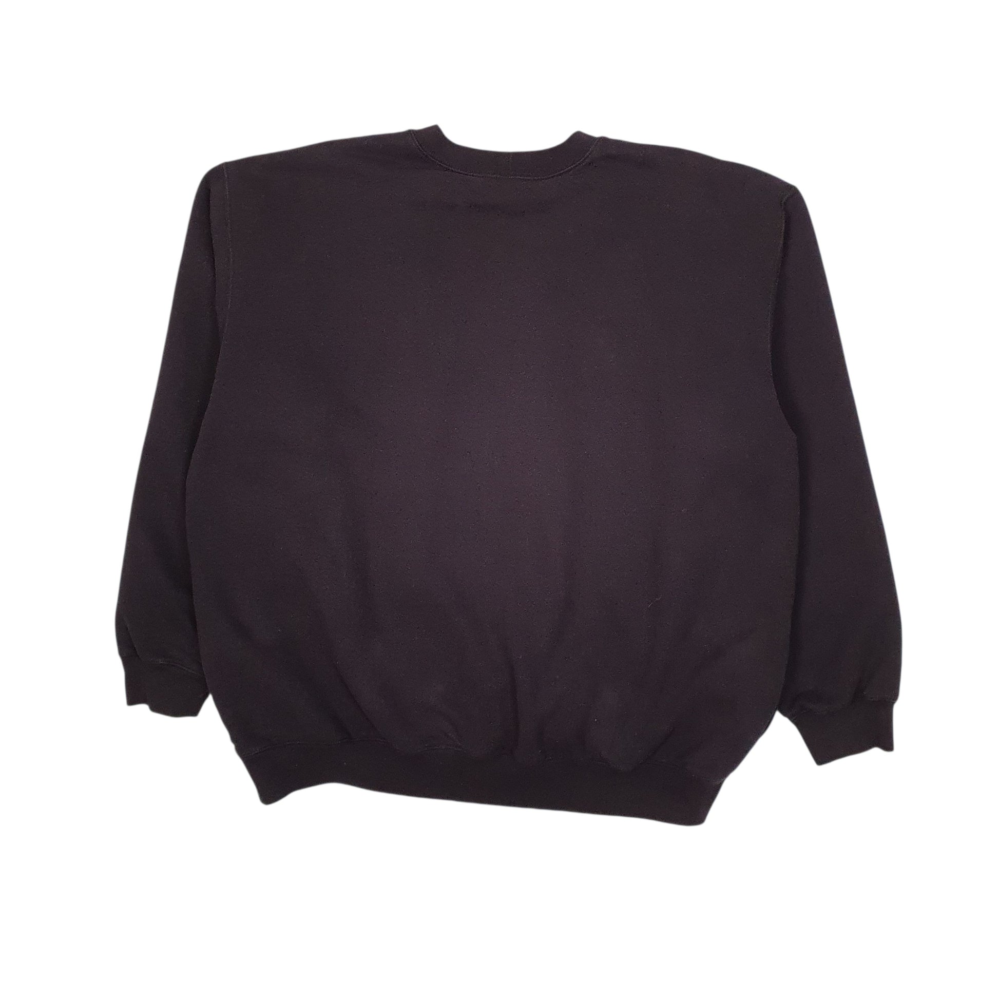 Mens Black Carhartt Heavy Insulated Crewneck Jumper