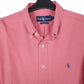Mens Pink Ralph Lauren Vintage 90s  Shirt