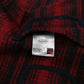 Mens Red Woolrich Waistcoat Full Zip Coat