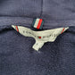 Mens Navy Tommy Hilfiger Spellout Hoodie Jumper