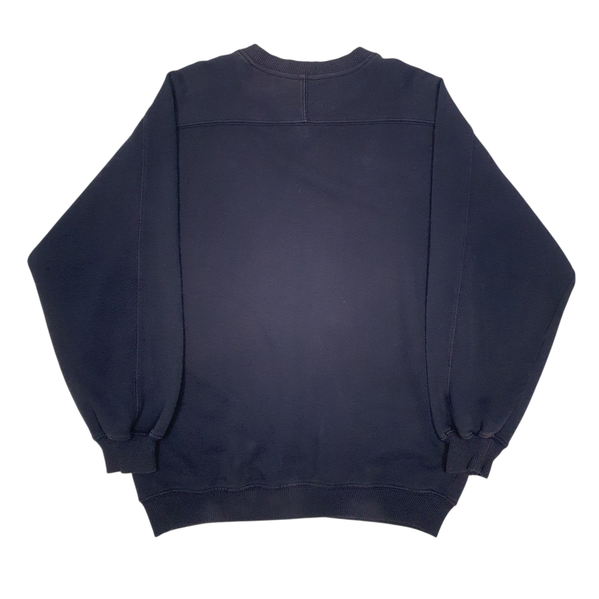 Mens Navy Adidas  Crewneck Jumper